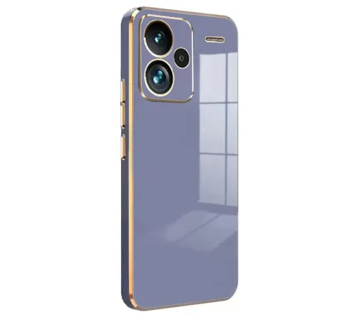 Xiaomi Redmi Note 13 Pro Plus Kılıf Volet Silikon - Mavi