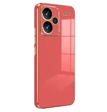 Xiaomi Redmi Note 13 Pro Plus Kılıf Volet Silikon - Kırmızı