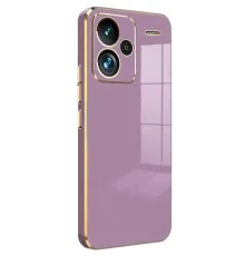 Xiaomi Redmi Note 13 Pro Plus Kılıf Volet Silikon - Mor