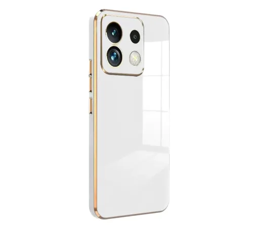 Xiaomi Redmi Note 13 Pro 5G Kılıf Volet Silikon - Beyaz