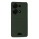 Xiaomi Redmi Note 13 Pro 4G Kılıf Kelvin Kartvizitli Silikon - Koyu Yeşil