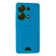 Xiaomi Redmi Note 13 Pro 4G Kılıf Kelvin Kartvizitli Silikon - Mavi