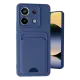 Xiaomi Redmi Note 13 Pro 5G Kılıf Kelvin Kartvizitli Silikon - Lacivert