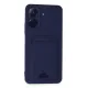 Xiaomi Redmi 13C Kılıf Kelvin Kartvizitli Silikon - Lacivert