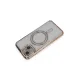 Apple iPhone 13 Kılıf Joke Simli Magneticsafe Kılıf - Gold