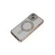 Apple iPhone 13 Kılıf Joke Simli Magneticsafe Kılıf - Gold
