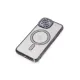 Apple iPhone 13 Kılıf Joke Simli Magneticsafe Kılıf - Derin Mor
