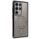 Samsung Galaxy S24 Ultra Kılıf Joke Simli Magneticsafe Kılıf - Siyah