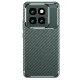 Xiaomi Mi 14T Pro Kılıf Auto Focus Karbon Kapak - Koyu Yeşil