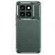 Xiaomi Mi 14T Pro Kılıf Auto Focus Karbon Kapak - Koyu Yeşil