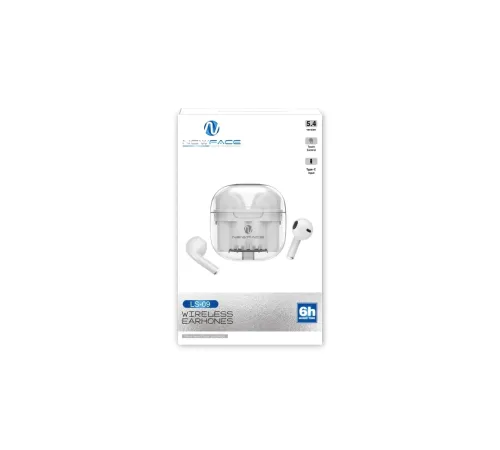 LS-09 Bluetooth 5.3 TWS Kablosuz Airpods Kulaklık - Gümüş
