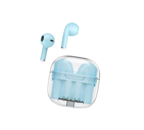 LS-09 Bluetooth 5.3 TWS Kablosuz Airpods Kulaklık - Mavi