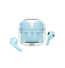 LS-09 Bluetooth 5.3 TWS Kablosuz Airpods Kulaklık - Mavi