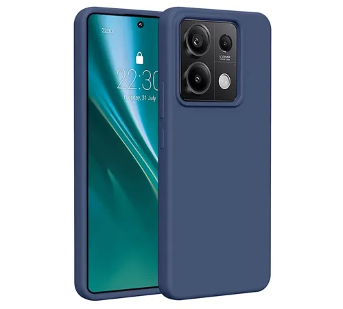 Xiaomi Redmi Note 13 Pro 5G Kılıf First Silikon - Lacivert