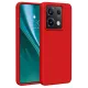 Xiaomi Redmi Note 13 Pro 5G Kılıf First Silikon - Kırmızı