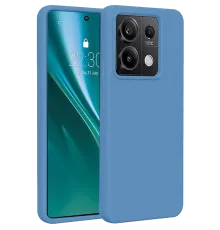 Xiaomi Redmi Note 13 Pro 5G Kılıf First Silikon - Mavi