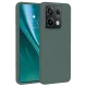 Xiaomi Redmi Note 13 Pro 5G Kılıf First Silikon - Koyu Yeşil