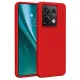 Xiaomi Redmi Note 13 Pro 4G Kılıf First Silikon - Kırmızı