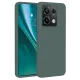 Xiaomi Redmi Note 13 Pro 4G Kılıf First Silikon - Koyu Yeşil