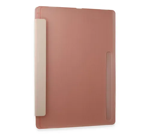 Samsung Galaxy Tab A9 Plus Kılıf Kalemlikli Mars Tablet Kılıfı - Rose Gold