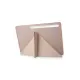 Samsung Galaxy Tab A9 Plus Kılıf Kalemlikli Mars Tablet Kılıfı - Rose Gold