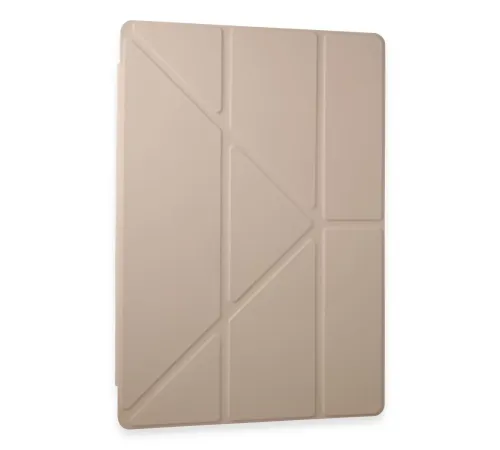 Samsung Galaxy Tab A9 Plus Kılıf Kalemlikli Mars Tablet Kılıfı - Rose Gold