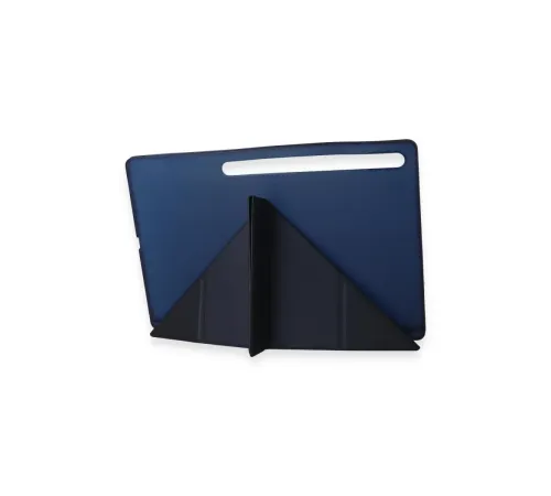 Samsung Galaxy Tab A9 Plus Kılıf Kalemlikli Mars Tablet Kılıfı - Lacivert