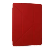 Samsung Galaxy Tab A9 Plus Kılıf Kalemlikli Mars Tablet Kılıfı - Kırmızı