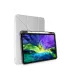 Samsung Galaxy Tab A9 Plus Kılıf Kalemlikli Mars Tablet Kılıfı - Gri