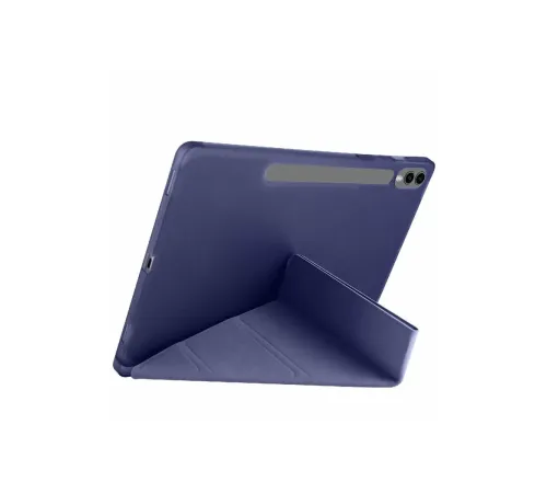Samsung Galaxy X610 Tab S9 FE Plus 12.4 Kılıf Kalemlikli Mars Tablet Kılıfı - Lacivert