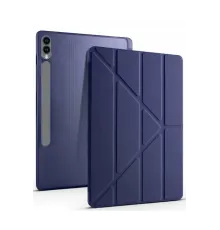 Samsung Galaxy X610 Tab S9 FE Plus 12.4 Kılıf Kalemlikli Mars Tablet Kılıfı - Lacivert