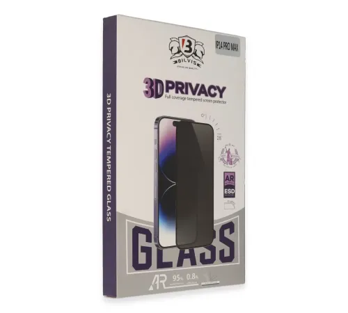 Apple iPhone 14 Bilvis 3D Hayalet Cam Ekran Koruyucu