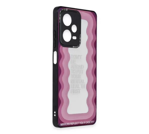 Xiaomi Redmi Note 12 Pro 5G Kılıf Mirror Desenli Kapak - Mirror - 11