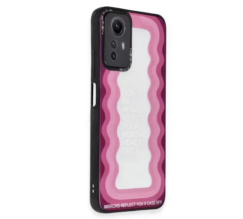 Xiaomi Redmi Note 12 Pro 5G Kılıf Mirror Desenli Kapak - Mirror - 11