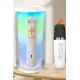 Pluse 6 Mikrofonlu RGB Kablosuz Hoparlör - Beyaz
