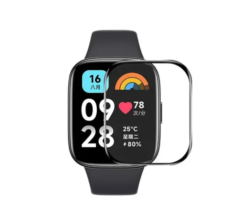 Xiaomi Redmi Watch 3 Active Polymer Nano Ekran Koruyucu - Şeffaf