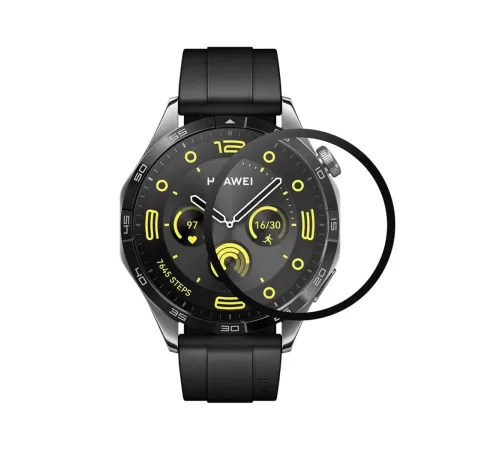 Huawei GT4 41mm 18mm Polymer Nano Ekran Koruyucu - Şeffaf