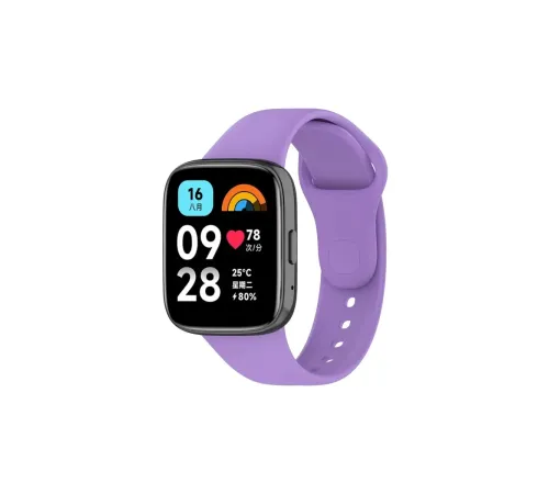 Xiaomi Redmi Watch 3 Active Klasik Kordon - Lila