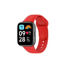 Xiaomi Redmi Watch 3 Active Klasik Kordon - Kırmızı
