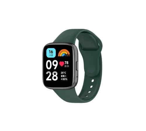Xiaomi Redmi Watch 3 Active Klasik Kordon - Haki Yeşil