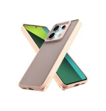 Xiaomi Redmi Note 13 Pro 5G Kılıf Elegant Kapak - Pudra