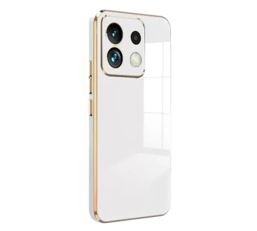 Xiaomi Redmi Note 13 5G Kılıf Volet Silikon - Beyaz
