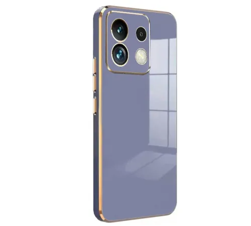 Xiaomi Redmi Note 13 5G Kılıf Volet Silikon - Mavi
