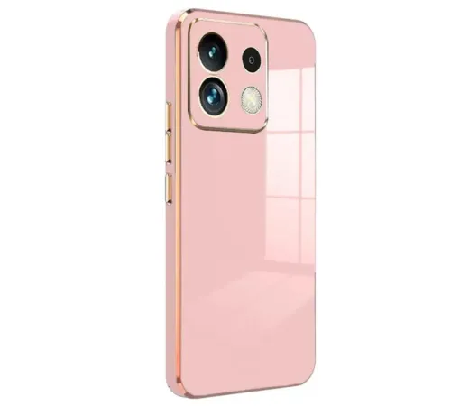 Xiaomi Redmi Note 13 5G Kılıf Volet Silikon - Pembe