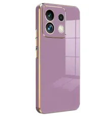 Xiaomi Redmi Note 13 5G Kılıf Volet Silikon - Mor