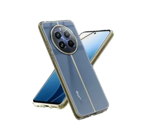 Realme 12 5G Kılıf Lüx Şeffaf Silikon