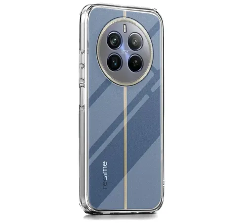 Realme 12 Pro Plus Kılıf Lüx Şeffaf Silikon