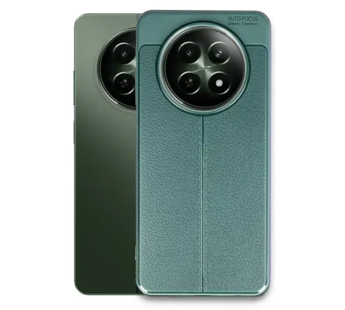 Realme 12 5G Kılıf Auto Focus Kapak - Koyu Yeşil