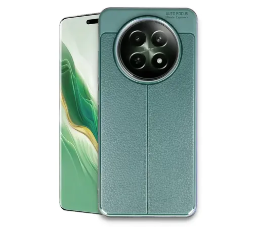 Realme 12 5G Kılıf Auto Focus Kapak - Koyu Yeşil