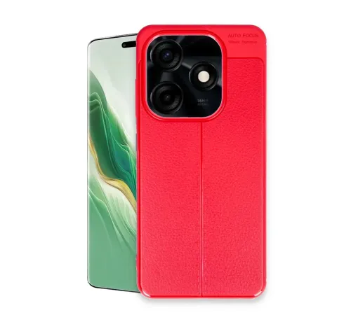 Tecno Spark Go 2024 Kılıf Auto Focus Kapak - Kırmızı